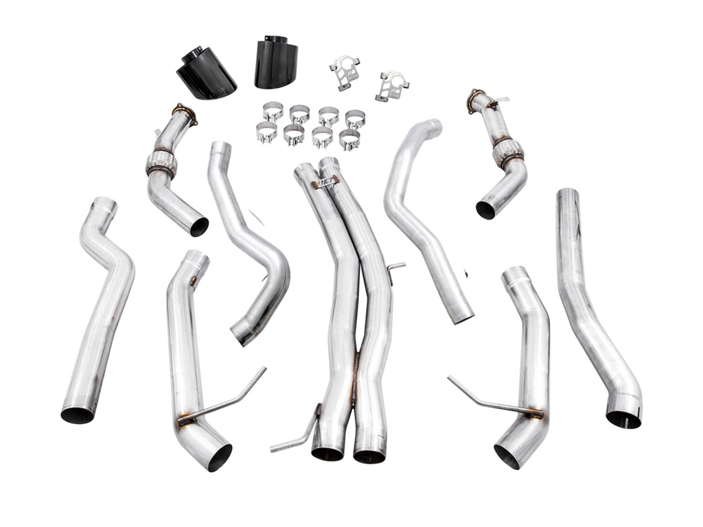 AWE Track Edition Exhaust for Audi B9.5 RS 5 Sportback - Diamond Black RS-style Tips