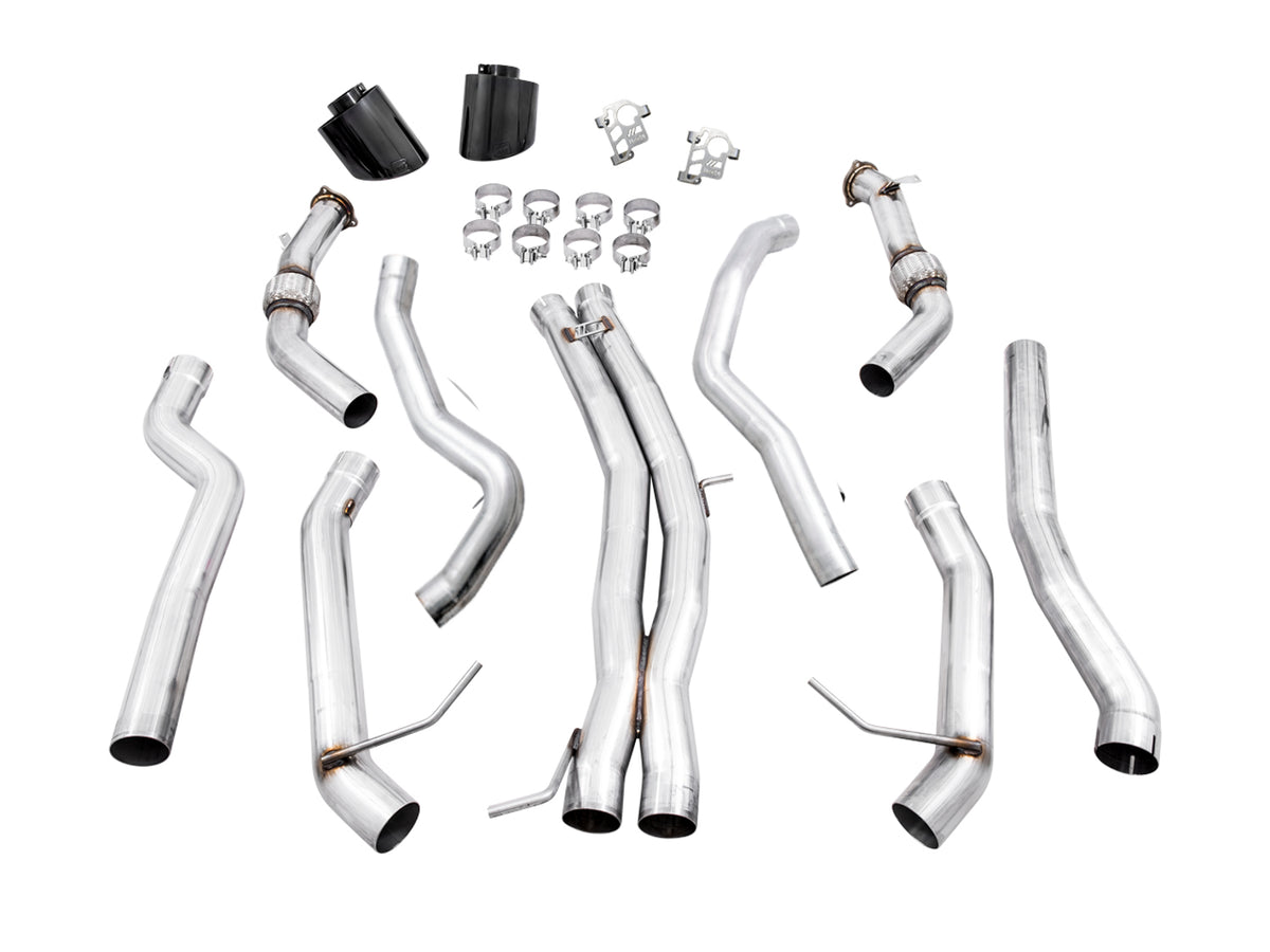 AWE Track Edition Exhaust for Audi B9.5 RS 5 Sportback - Diamond Black RS-style Tips