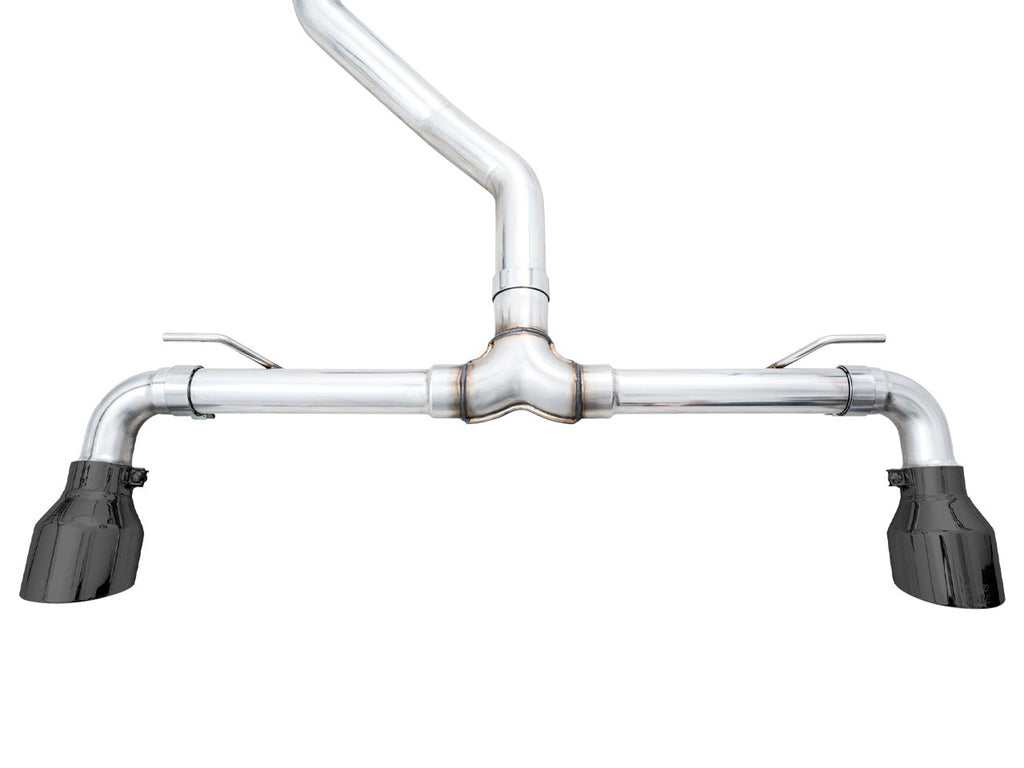 AWE Track Edition Exhaust for VW MK8 GTI - Diamond Black Tips