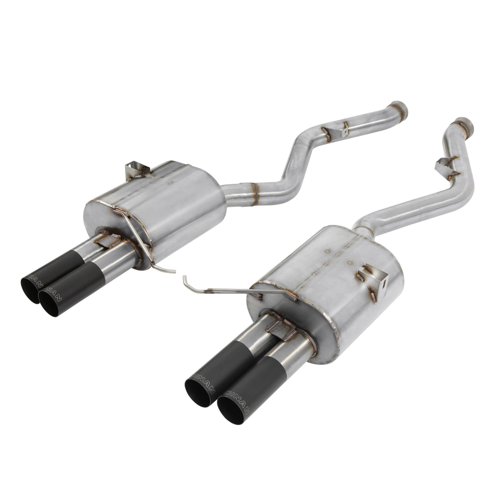 Stainless Steel - Black Tips - E92/E93 - Coupe and Convertible