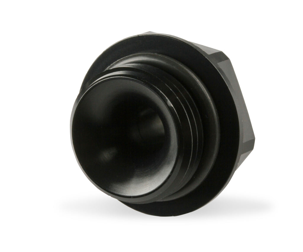 Oil Cooler Adapters -6 AN Male to -10 O-Ring Port - 2 Pieces - fits Earls UltraPro and Temp-A-Cure  Oil Coolers - Black
