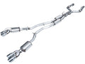 AWE Touring Edition Exhaust for Ford Explorer ST - Chrome Silver Tips