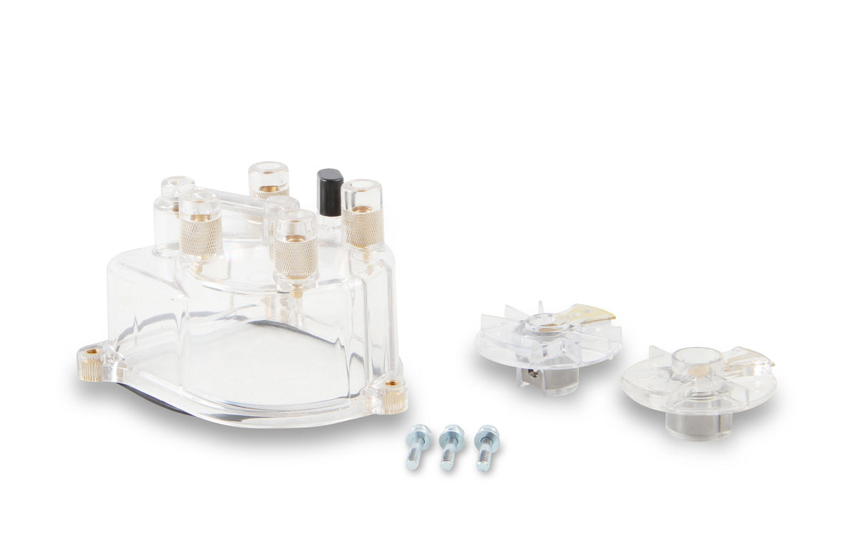 Distributor Cap - Acura / Honda - Kit - Clear - 11069, Distributor Cap, Clear, Honda, Each