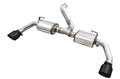 AWE Tread Edition Axleback Dual Exhaust for Jeep JL/JLU 3.6L/2.0T - Diamond Black Tips