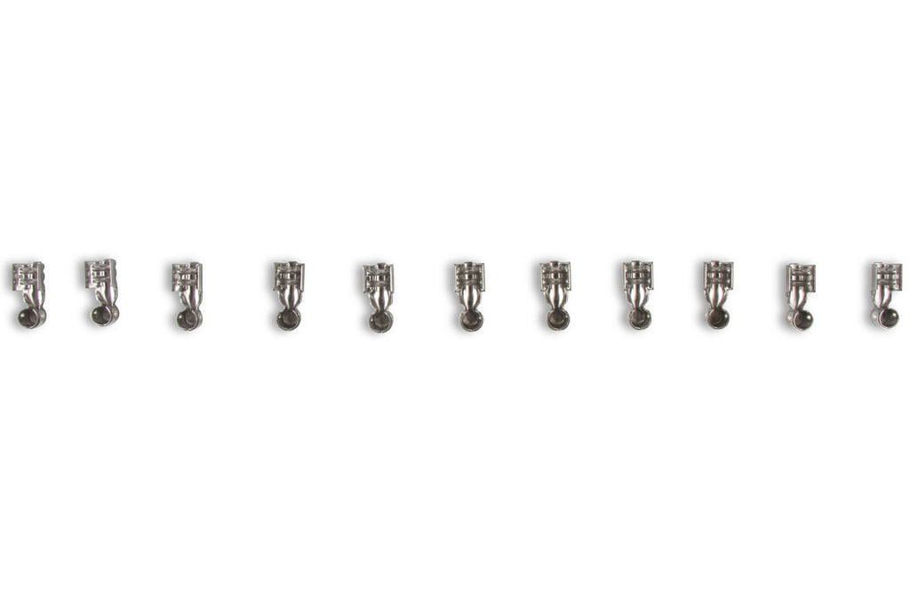 Spark Plug Wire Set- 8mm - Blue Wire with Blue Straight Boots - 4040B, Spark Plug Wires, Super Stock, Spiral Core, 8mm, Blue, Set
