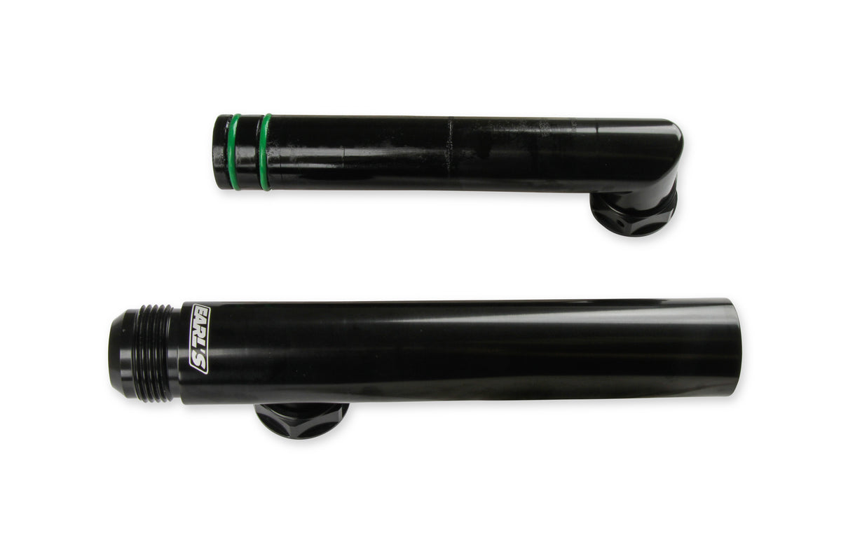Adjustable Length Range - 6.8" to 10.5" (c/l to c/l of -12 O-Ring Port Swivels), Billet Aluminum w/ (2) O-ring seals.  Ideal for use w/ LS0022ERL & Remote Mounted Electric Water Pump