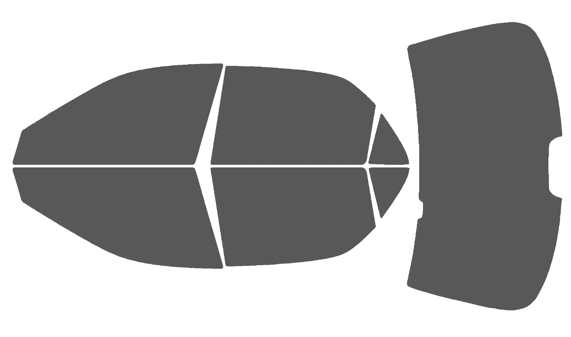 Precut Window Tint Kit for Honda Accord Sedan (2008–2012) | UV Block & Privacy Film