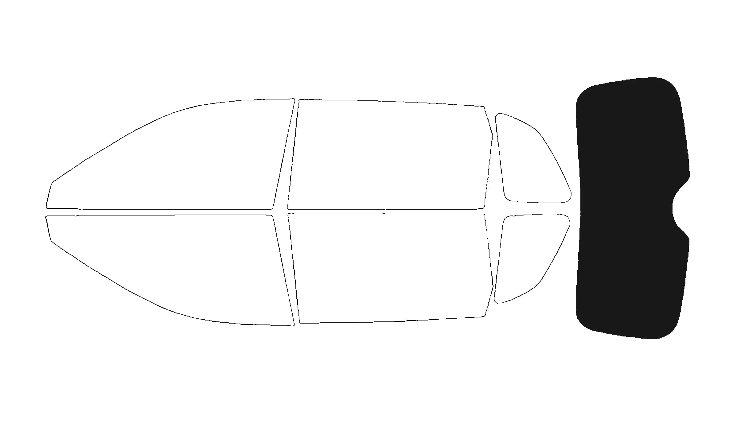 Precut Window Tint Kit for Honda CR-V (2023–2026) | UV Block & Privacy Film