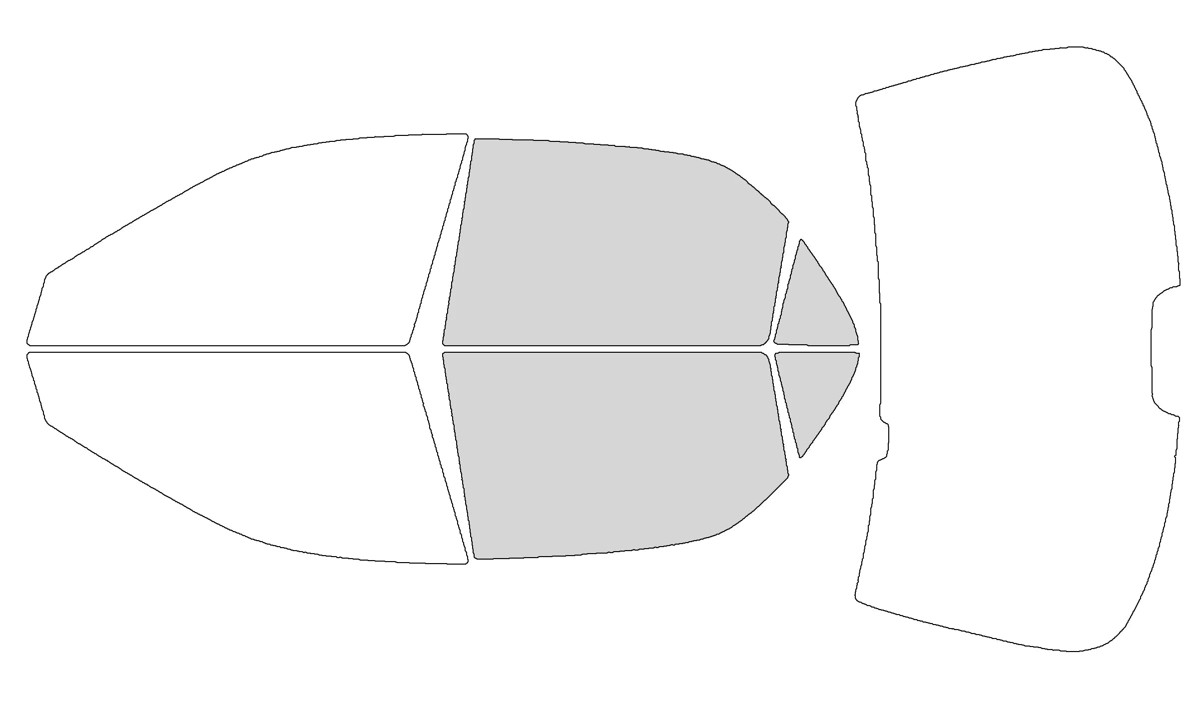 Precut Window Tint Kit for Honda Accord Sedan (2008–2012) | UV Block & Privacy Film