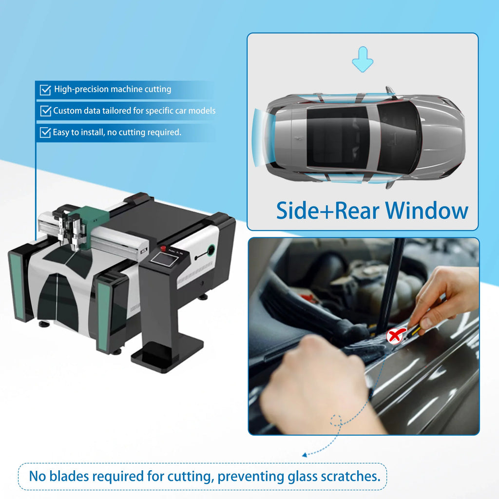 Precut Mirror Privacy Window Tint for Tesla Model 3 | Solar UV Protection Film