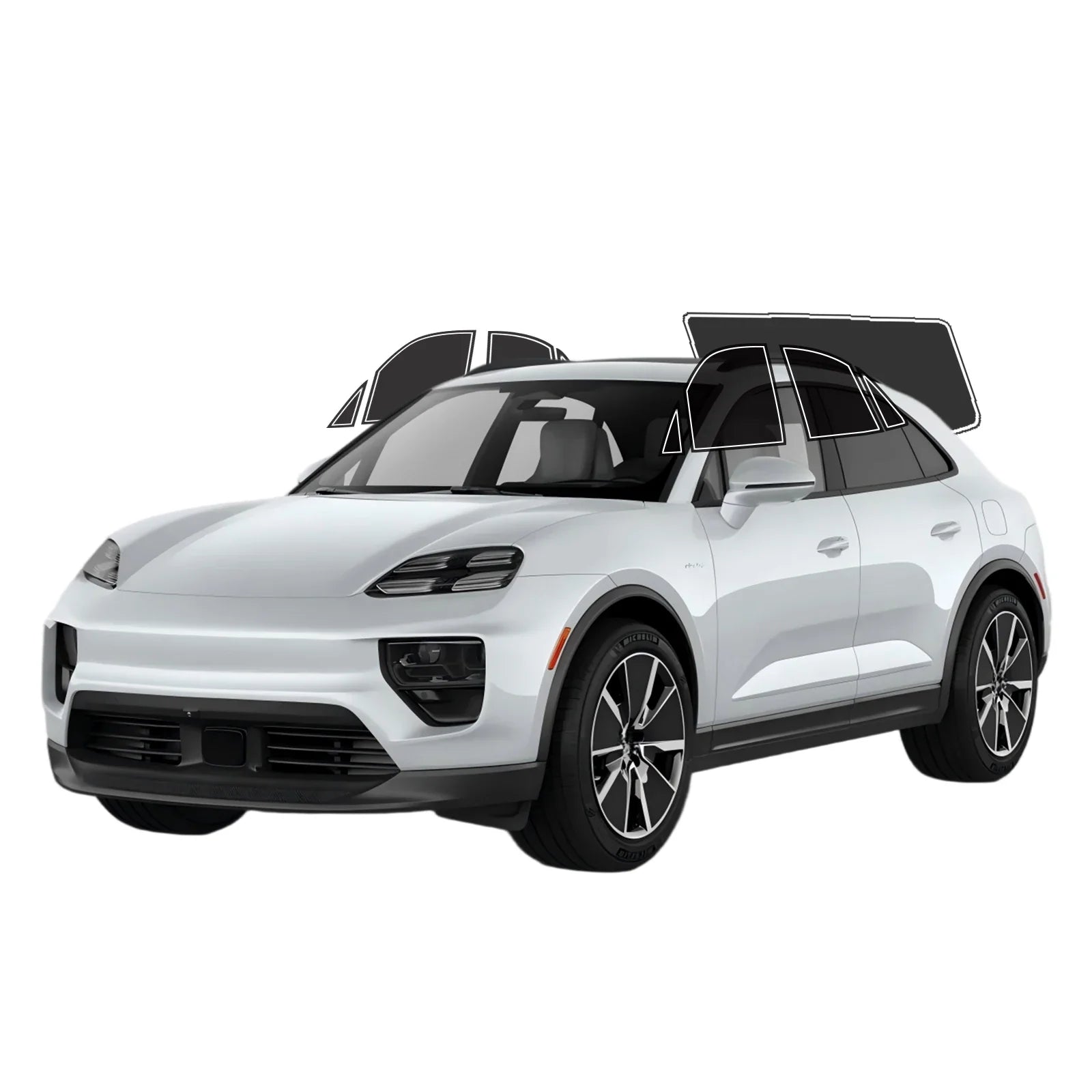 Precut Window Tint Kit for Porsche Macan (2015–2024) | UV Block & Privacy Film