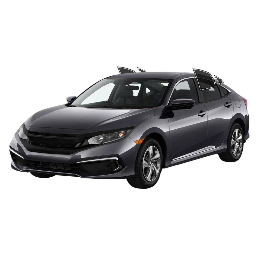 Precut Window Tint Kit for Honda Civic Sedan (2016–2021) | UV Block & Privacy Film