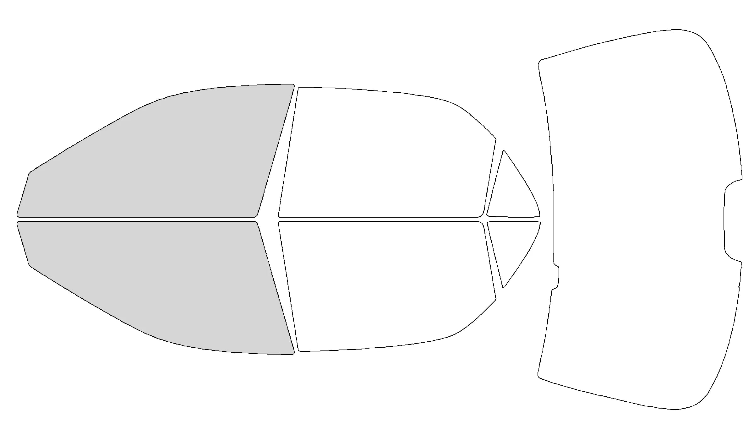 Precut Window Tint Kit for Honda Accord Sedan (2008–2012) | UV Block & Privacy Film