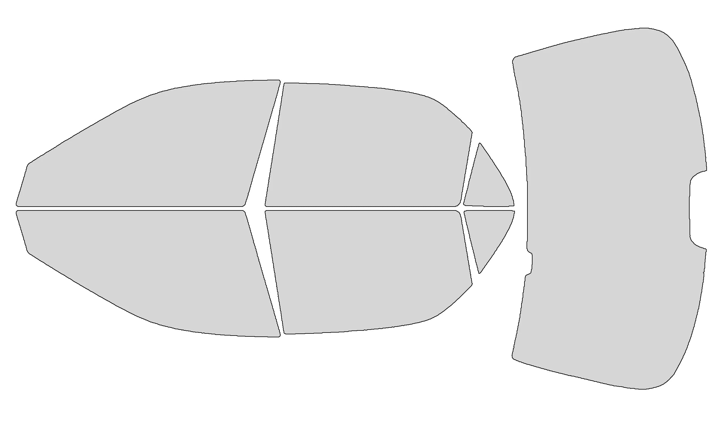 Precut Window Tint Kit for Honda Accord Sedan (2008–2012) | UV Block & Privacy Film