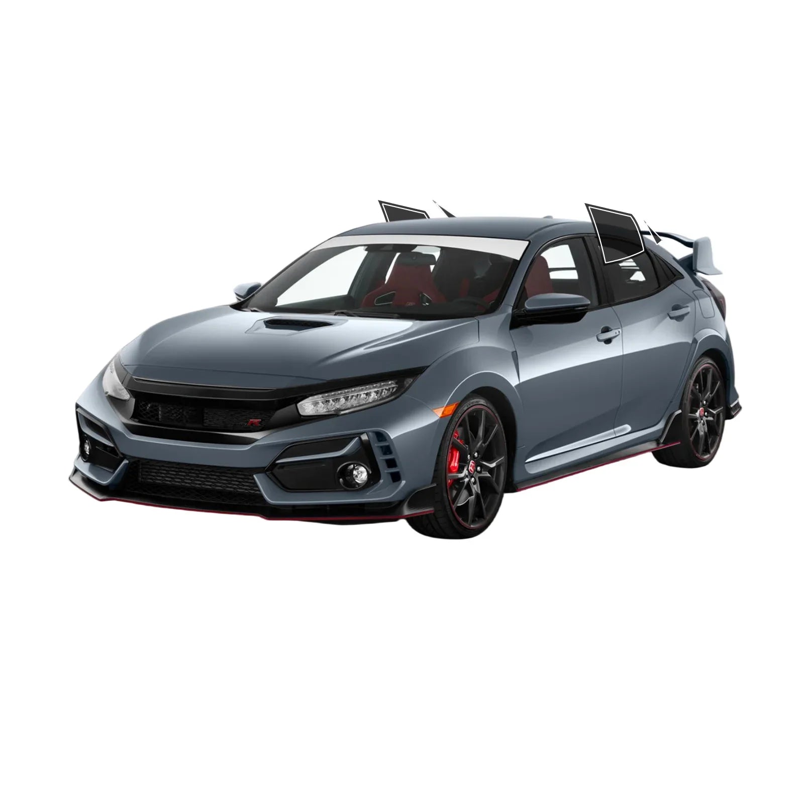 Precut Window Tint Kit for Honda Civic Hatchback (2016–2021) | UV-IR Block & Privacy Film