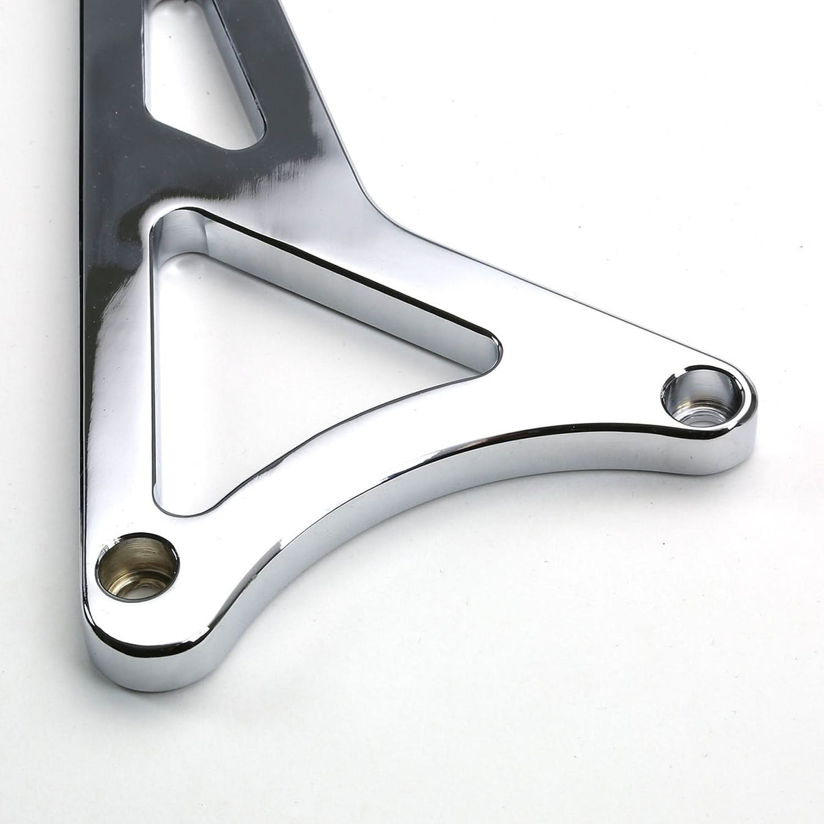 Ford SBF 351W Windsor Chrome Alternator Bracket Set