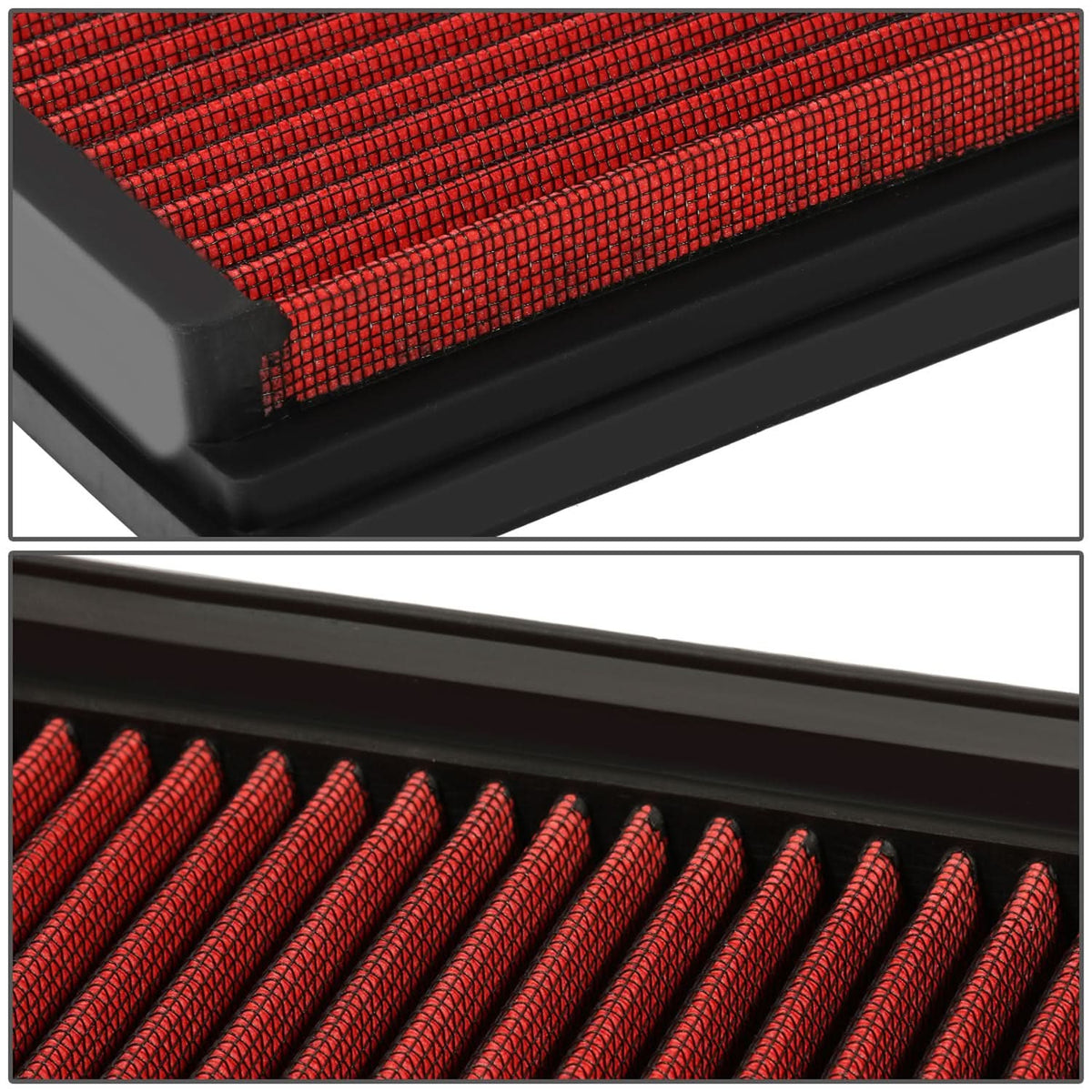 1999-2015 Mercedes V6/V8 High Flow Engine Air Filter - Red