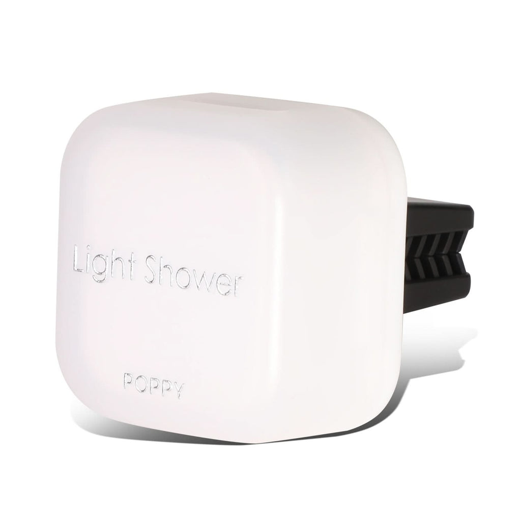 DIAX Poppy Fragrance Ball A/C Vent Clip Air Freshener - White Musk