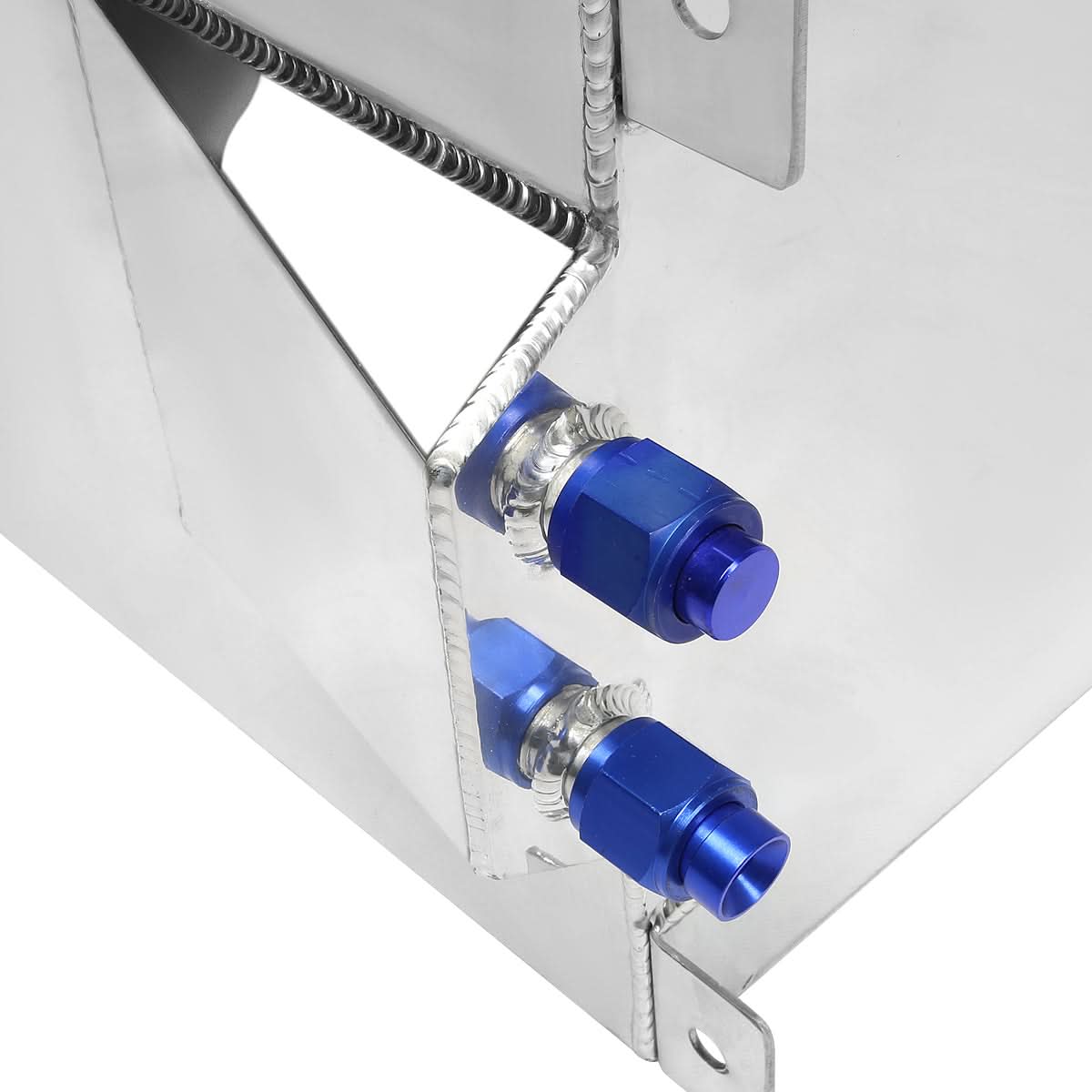 20 Gallon Aluminum Fuel Cell Gas Tank with Level Sender Polished