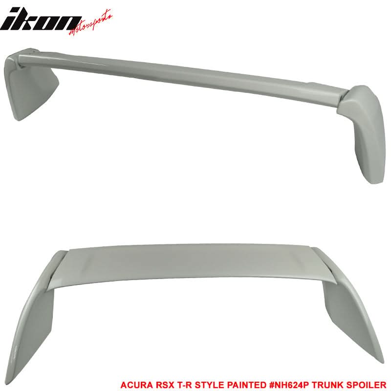 2002-2006 Acura RSX T-R Aspec Painted #NH624P Rear Spoiler Wing + Lid