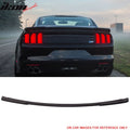 Fits 15-23 Ford Mustang Coupe Rear Spoiler Wing #G1 - Absolute Black