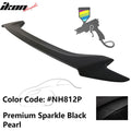 2016-2020 Honda Civic OE Premium Sparkle Black Pearl Trunk Spoiler ABS