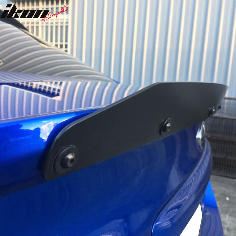 2015-2021 Subaru WRX Trunk Rear Spoiler Gurney Flap Aluminum