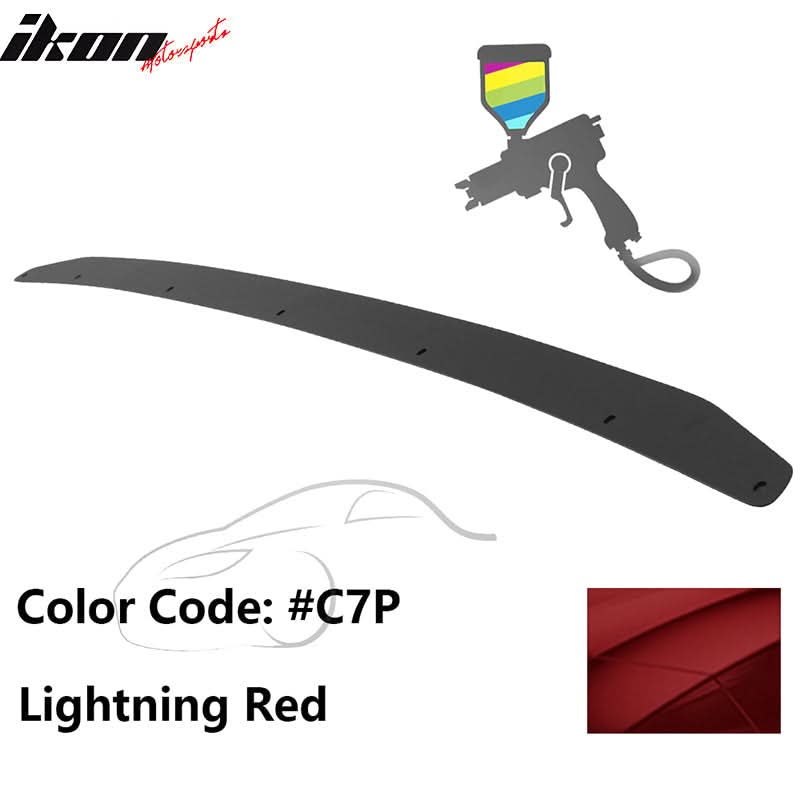 2015-2021 Subaru WRX Trunk Rear Spoiler Gurney Flap Aluminum