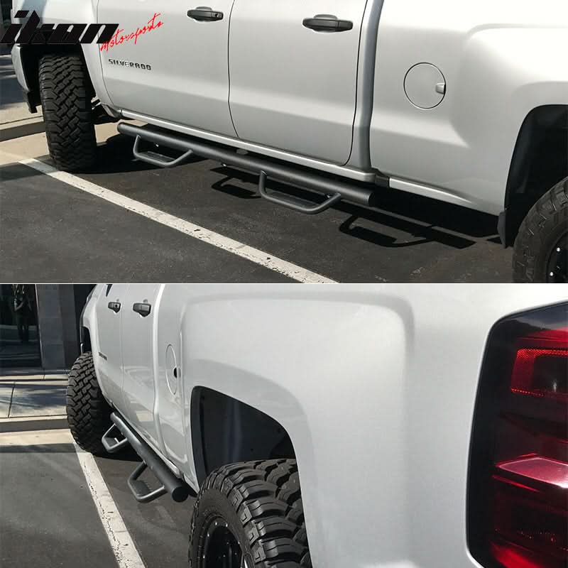 2007-2018 Chevy Silverado & GMC Sierra Ext Double Cab Running Board