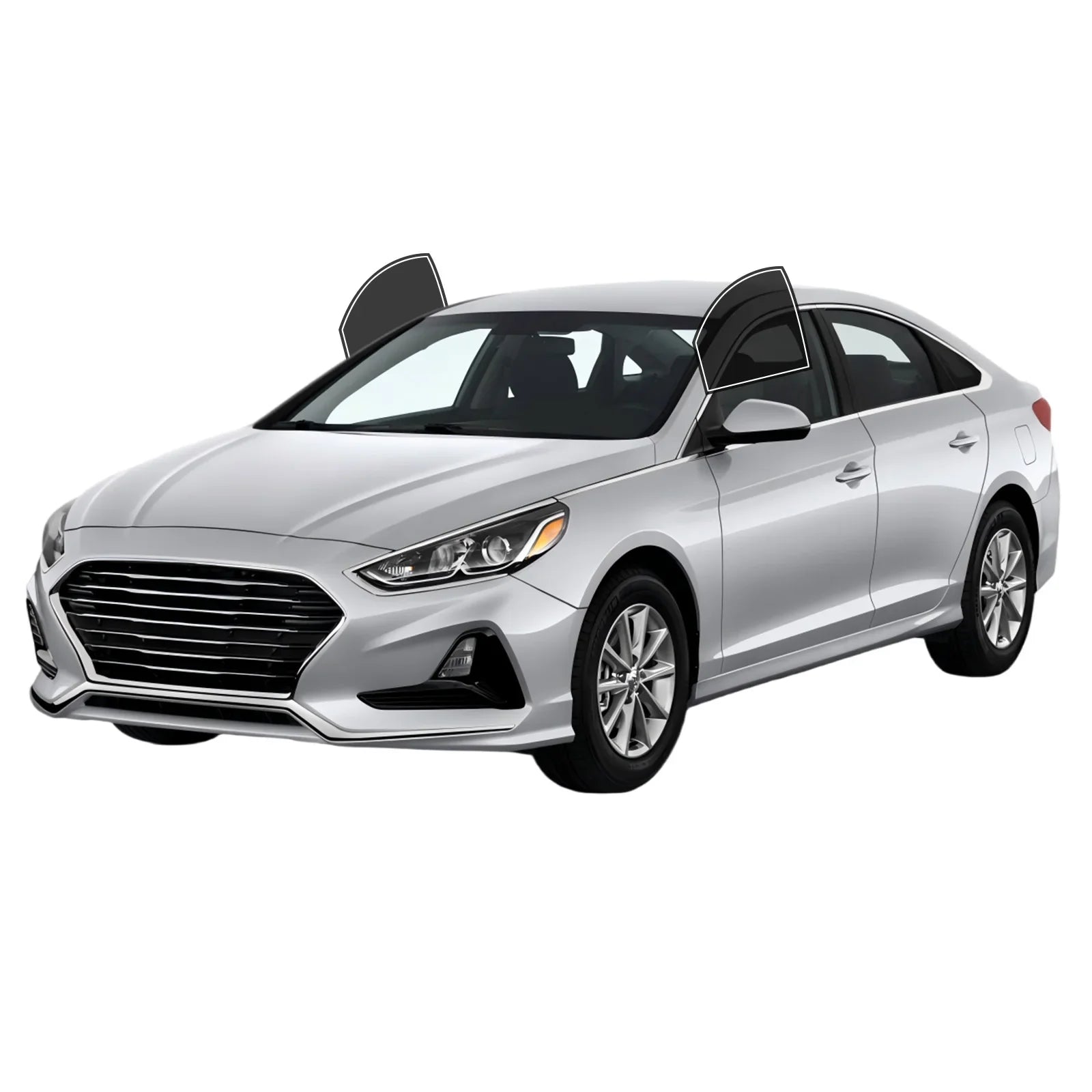 Precut Window Tint Kit for Hyundai Sonata (2015–2019) | UV-IR Block & Privacy Film