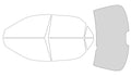 Precut Window Tint Kit for Honda Accord Sedan (2008–2012) | UV Block & Privacy Film
