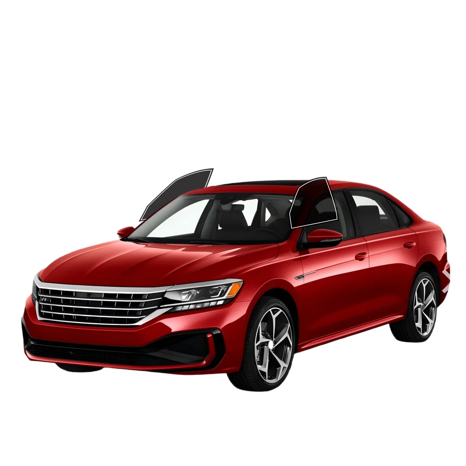 Precut Window Tint Kit for VW Passat Sedan (2012–2019) | UV Block & Privacy Film