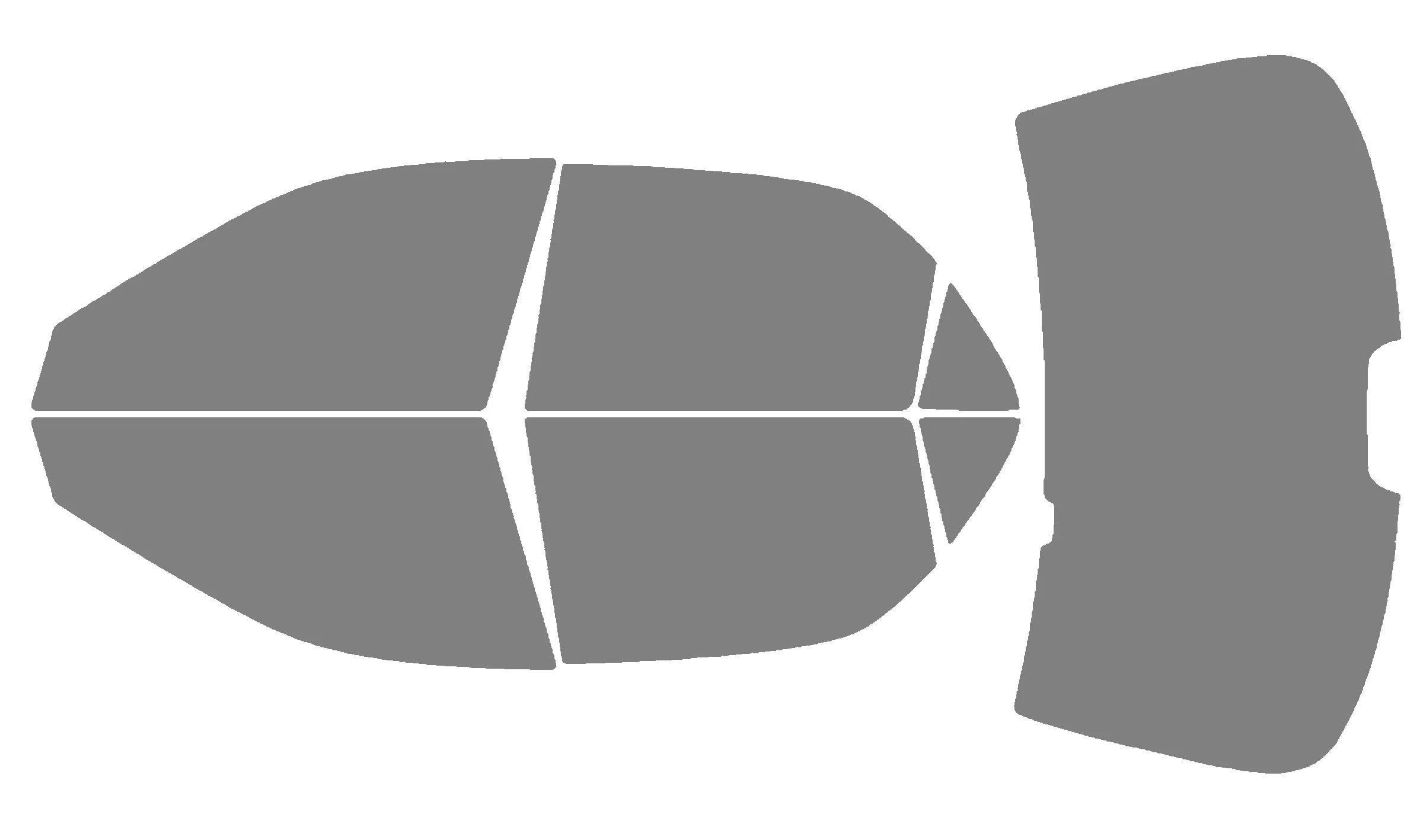 Precut Window Tint Kit for Honda Accord Sedan (2008–2012) | UV Block & Privacy Film