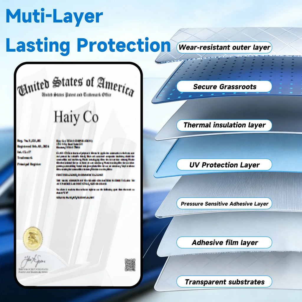 Precut Window Tint Kit for Hyundai Sonata (2015–2019) | UV-IR Block & Privacy Film
