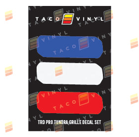 2014-2021 Tundra Grille Decals