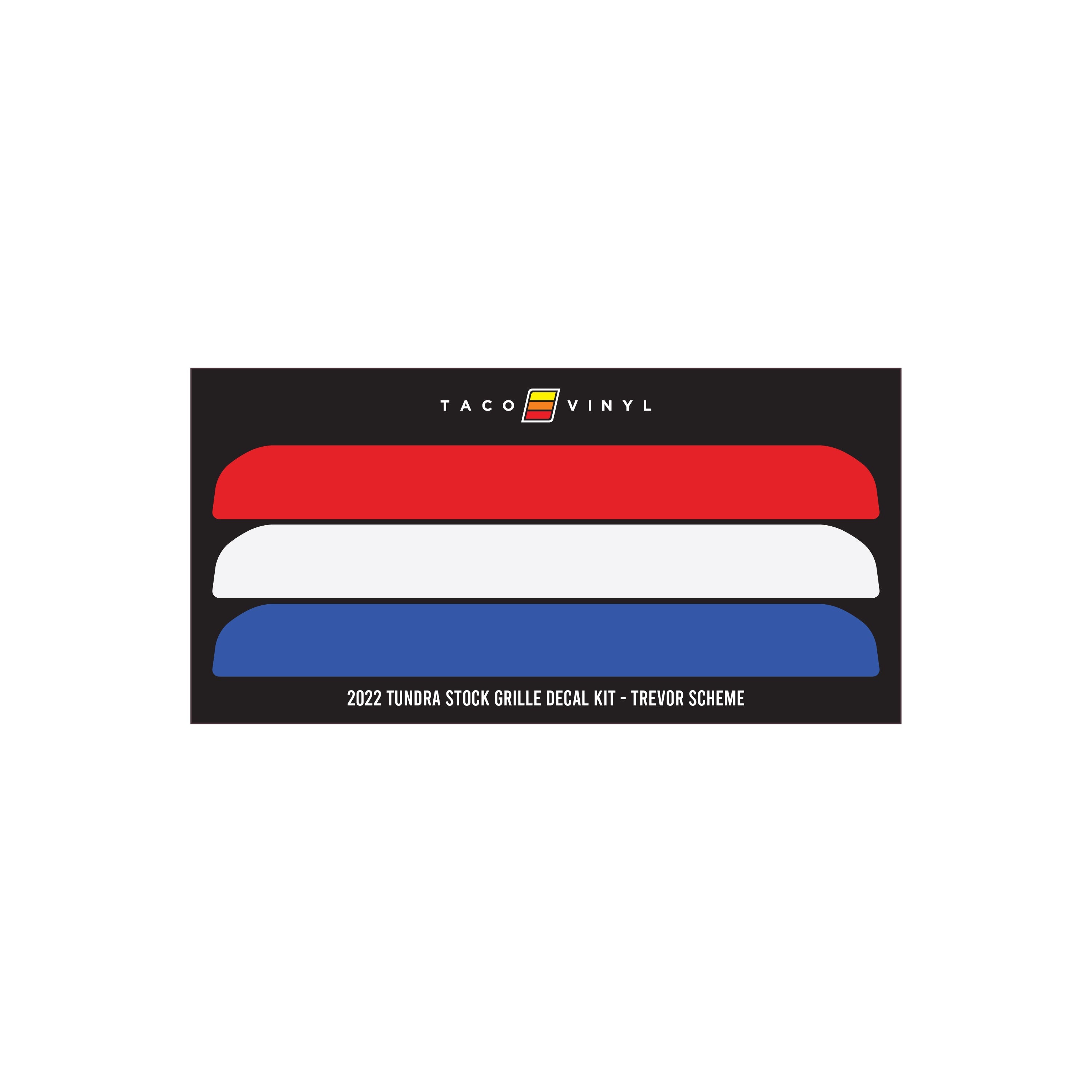 2022+ Tundra Offroad Grille Decal