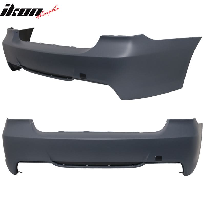 Fits 06-11 E90 Sedan 328 328i MT Msport Rear Bumper&Diffuser