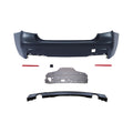 2012-2018 BMW F30 M-Tech Rear Bumper 335i Single Muffler Twin Outlet