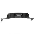 2015-2017 Ford Mustang Rear Diffuser Bumper Lip HN Style Matte Black P