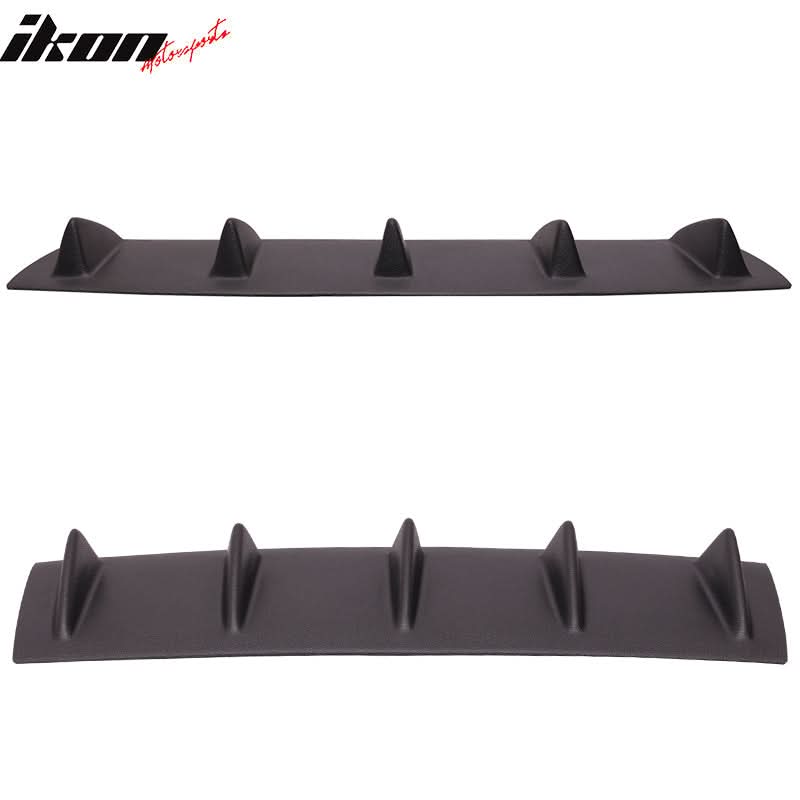 2000-2009 Honda S2000 AP1 V1 Matte Black Rear Bumper Lip Diffuser ABS