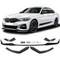 2019-2022 BMW G20 M Sport M Performance Style Front Bumper Lip 5PC