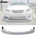 2006-2008 Lexus IS250 IS350 Paint ï¼ƒ1G1 Tungsten Pearl Front Lip PU