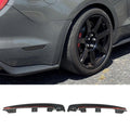 2015-2023 Ford Mustang Black 2PCS Front Rear Mud Flaps Splash Guards