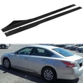 Universal 81 Inches Side Skirts Extension Splitter Carbon Fiber CF