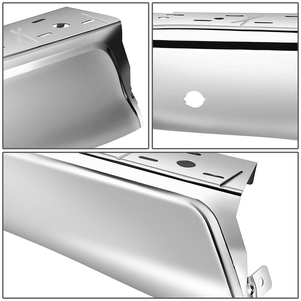 2015-2020 Ford F-150 Rear Bumper Cover Chrome Left w/ Sensor