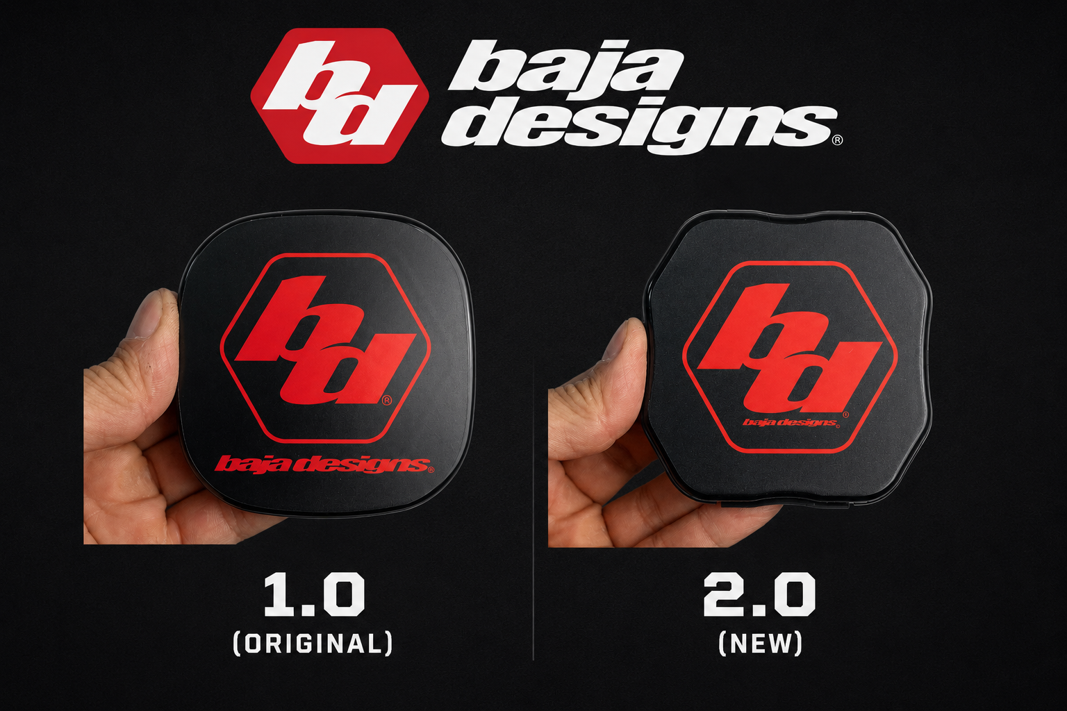 Baja Designs Squadron 1.0 / 2.0 Light Cover Overlays  - Universal