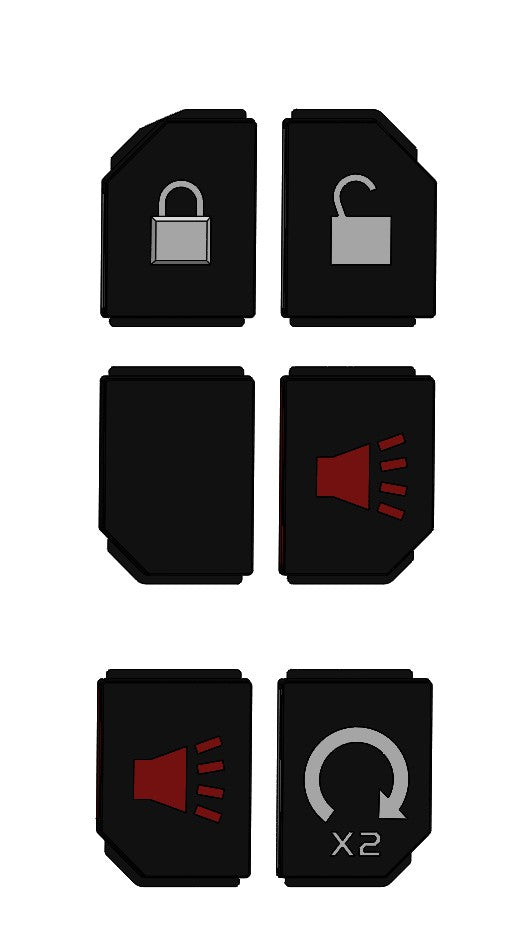 Injection Fob IF030 (2023+ Colorado/Canyon) - GRAY