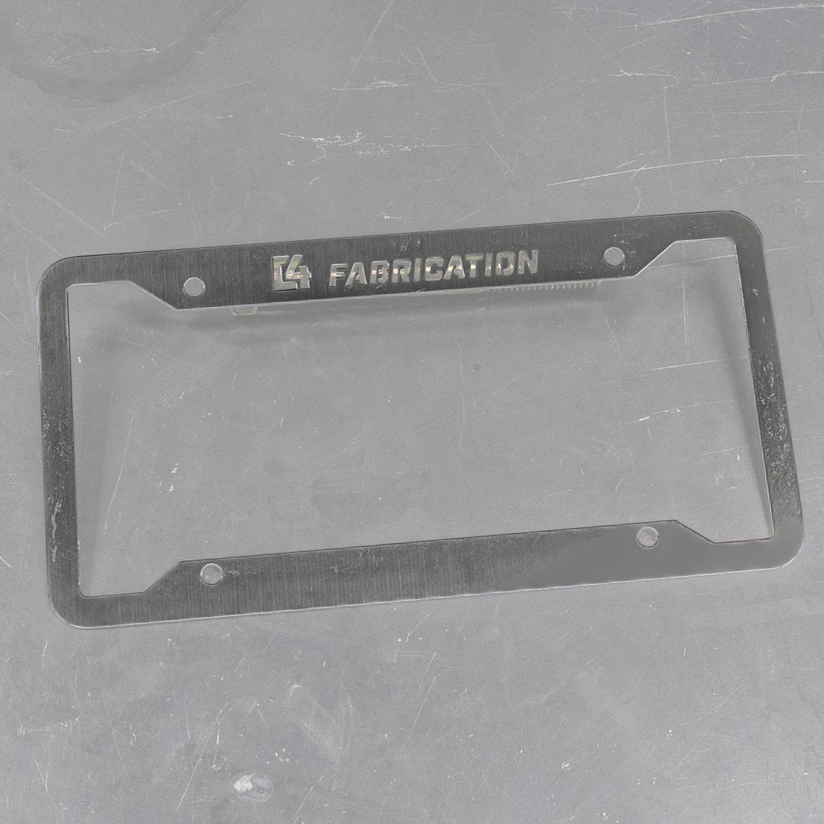 C4 License Plate Frame