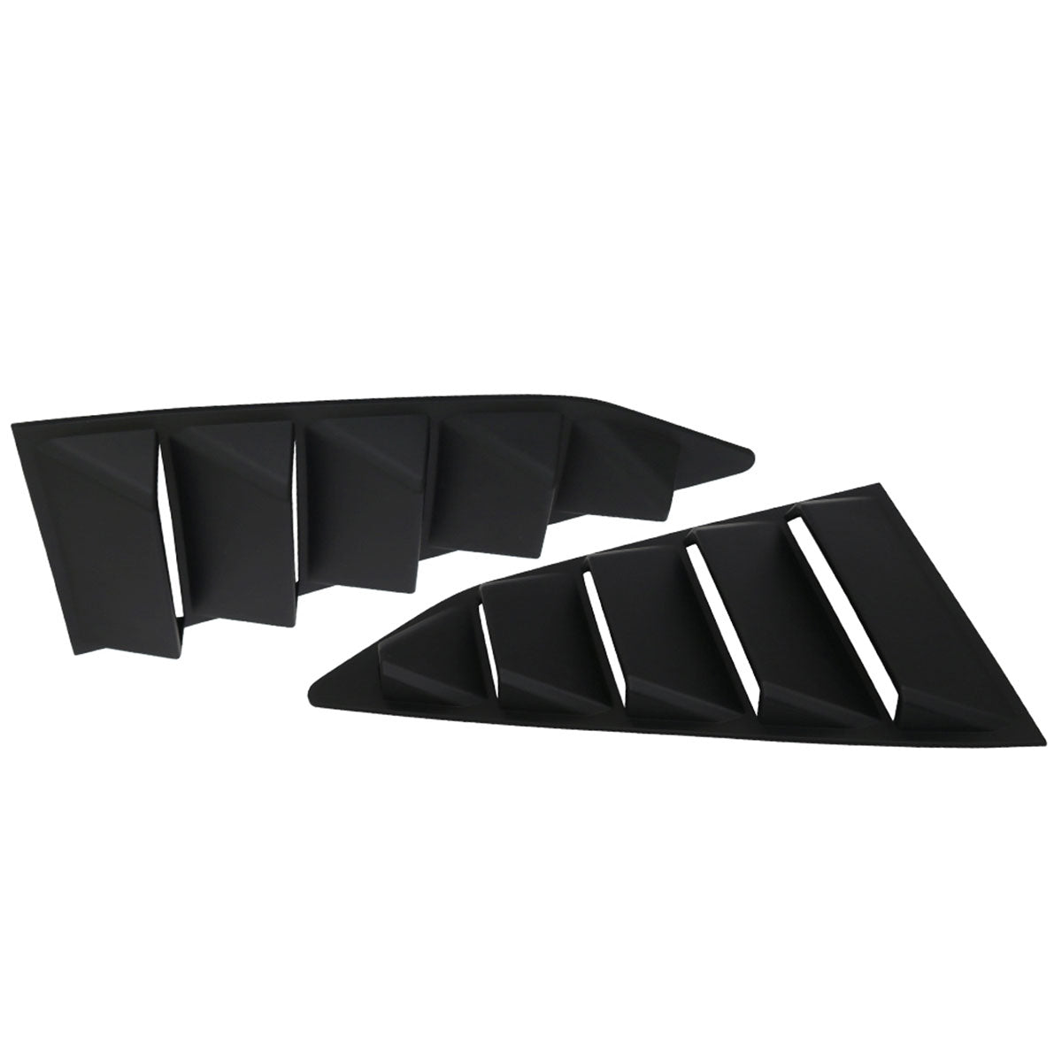 2016-2024 Chevy Camaro Unpainted Rear Side Window Louver Air Vent ABS