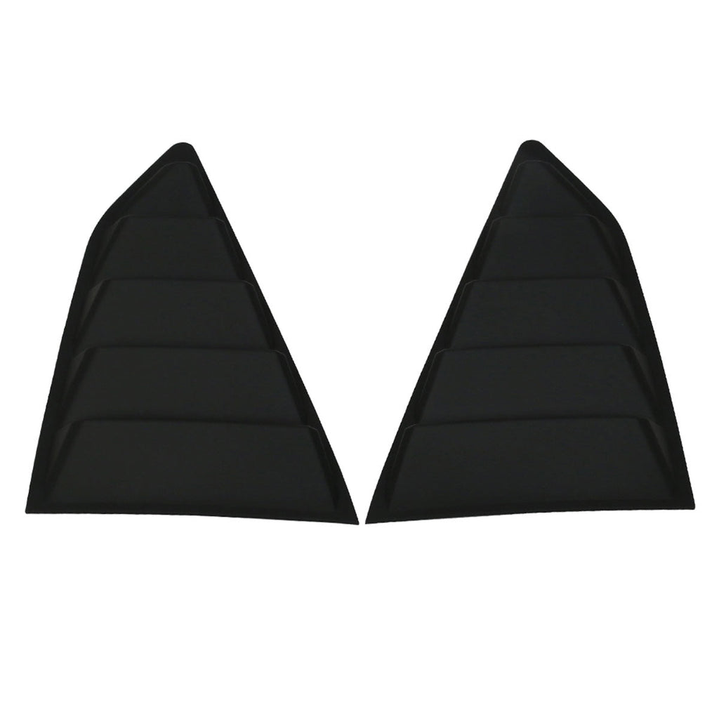 2016-2024 Chevy Camaro Unpainted Rear Side Window Louver Air Vent ABS